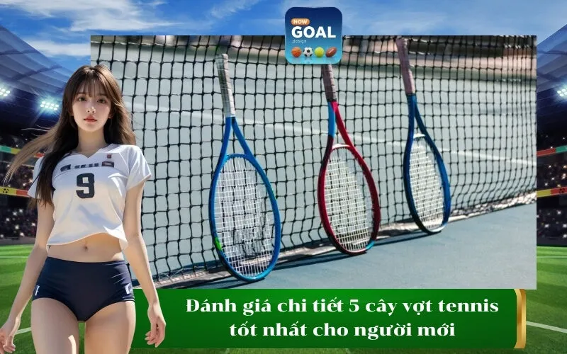 Đánh giá chi tiết 5 cây vợt tennis tốt nhất cho người mới